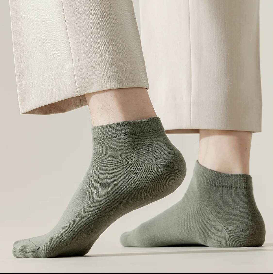 3 pair of Premium Cotton Ankle Socks for Men & Women – Breathable Everyday Comfort