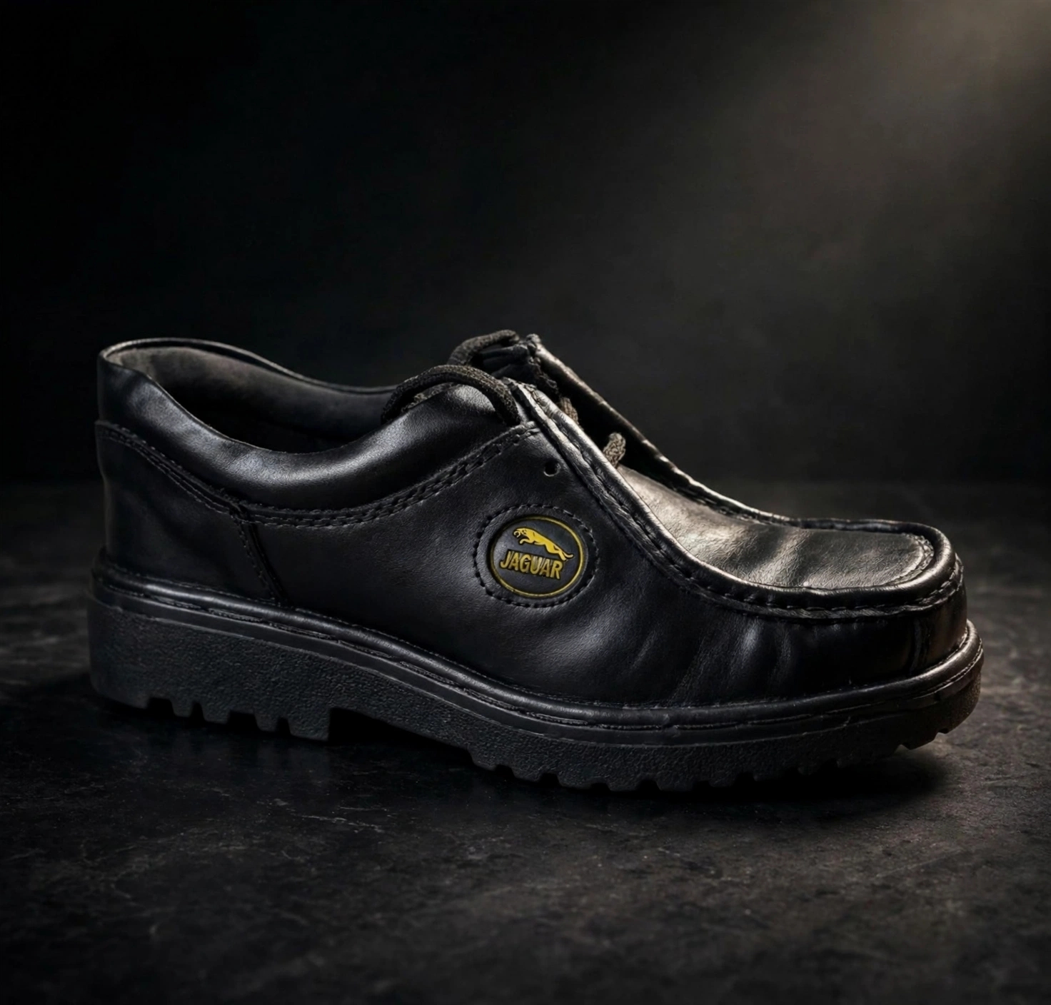 JAGUAR SAFETY SHOES WITH STEEL TOE AND STEEL PLATED SOLE SLIP RESISTANCE
