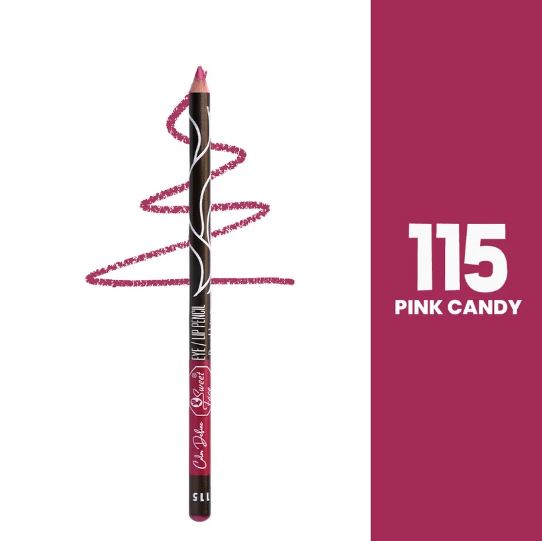 Sweet Face Lip Liner Pencil - Chocolate Bar (Brown) | Waterproof, Matte, Long Lasting Lip Contour Pencil