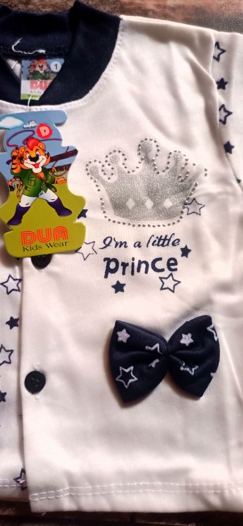 Little Prince suit for baby newborn to 9 month old baby dress