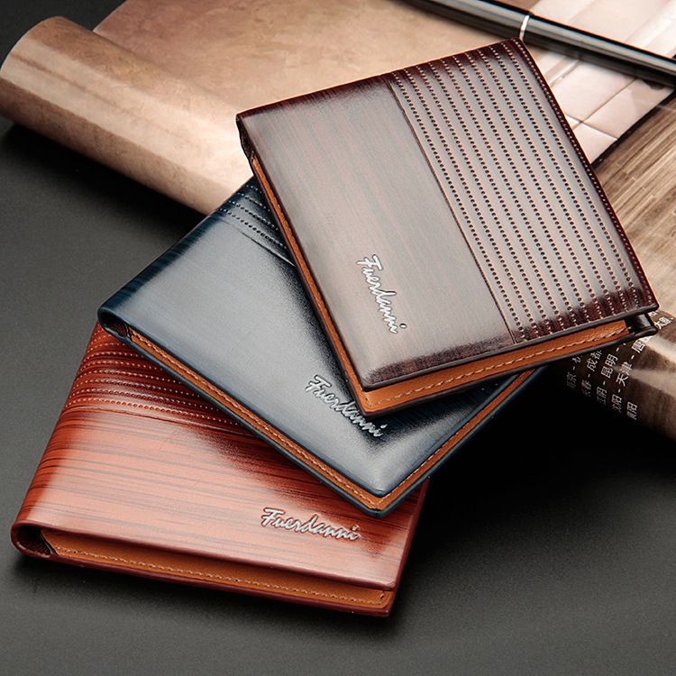 Wallet for Men Best Selling Short PU Leather Purse for Men