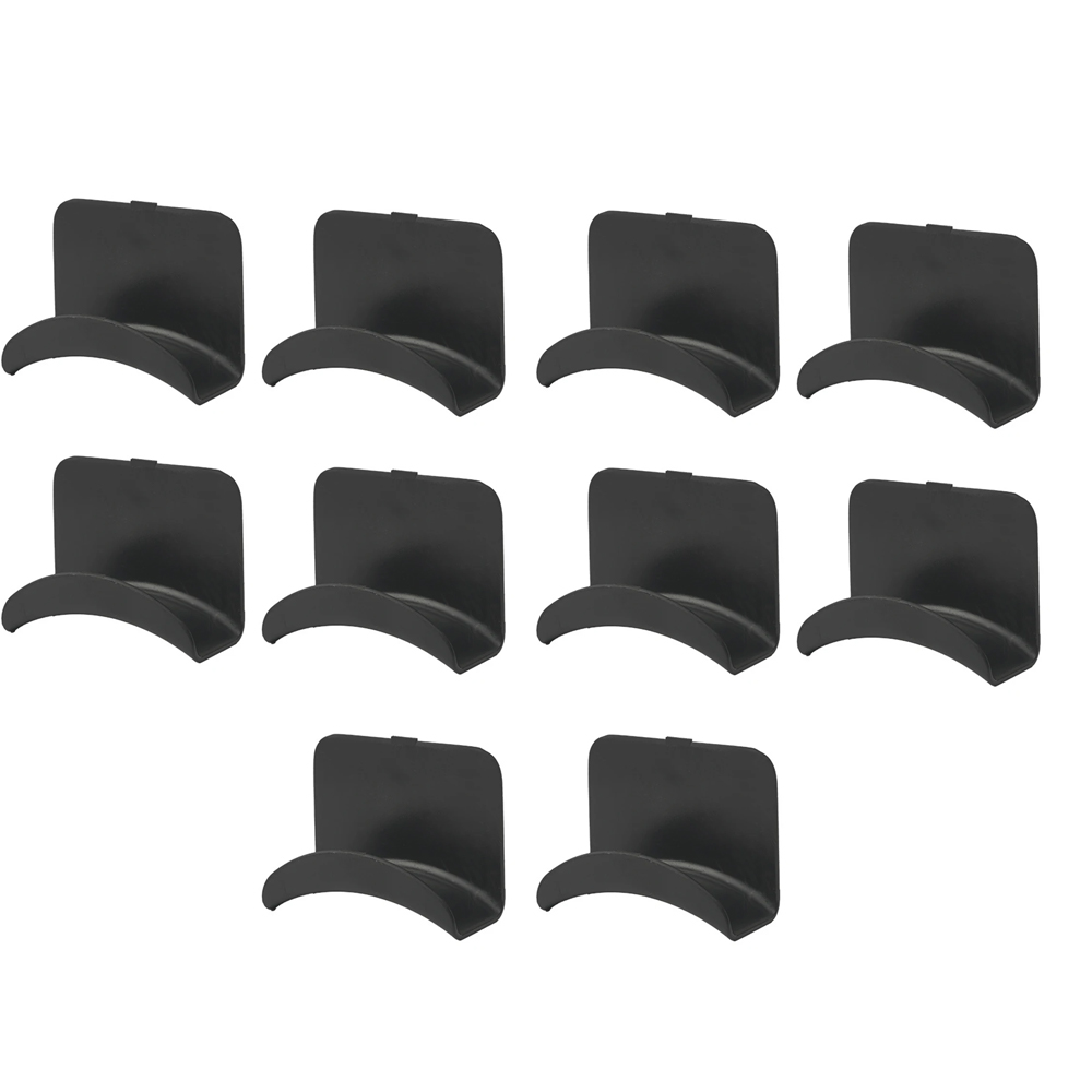 1-10PCS Wall Mount Headphone Stand Adhensive Plastic Under Desk Headset Rack Holder Support For Gaming Earphone Bracket