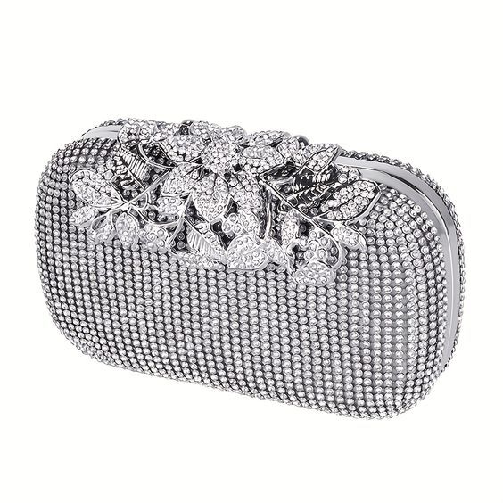 Flower stones Evening Clutch Fancy clutch