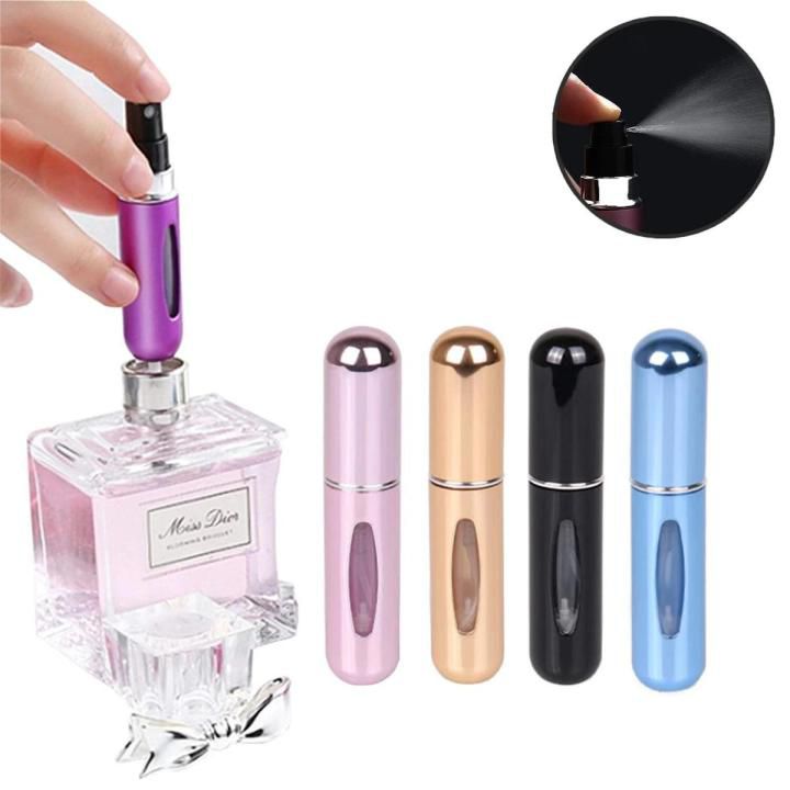 Portable Refillable Perfume Atomizer Bottle – Travel Mini Spray Bottle (5ml) – For Men & WomenPortable & Travel-Friendly – Fits easily in pockets, handbags, clutches. price in Pakistan