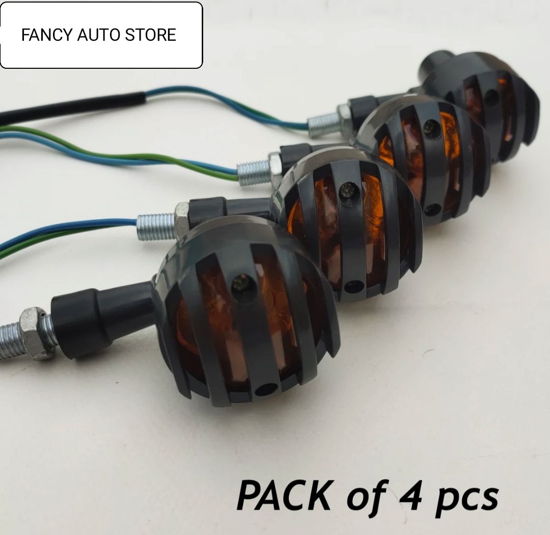 4 pieces plastic Cafe racer indicator's for All bike's