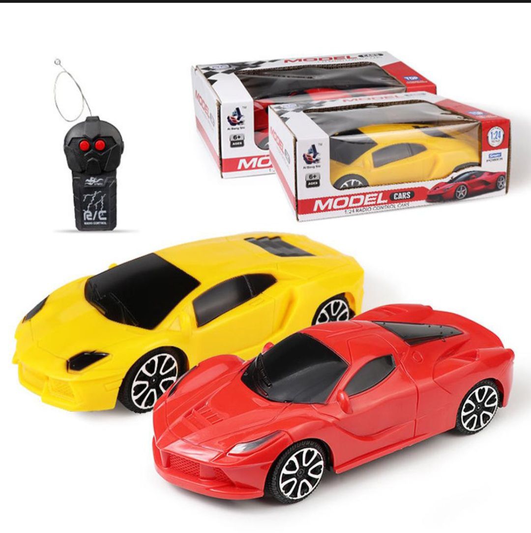 Remote Control High Speed Racing Car with Stylish Looks 1:18 Scale, Two Functions & Modern Design, RC Vehicle Toy for Kids