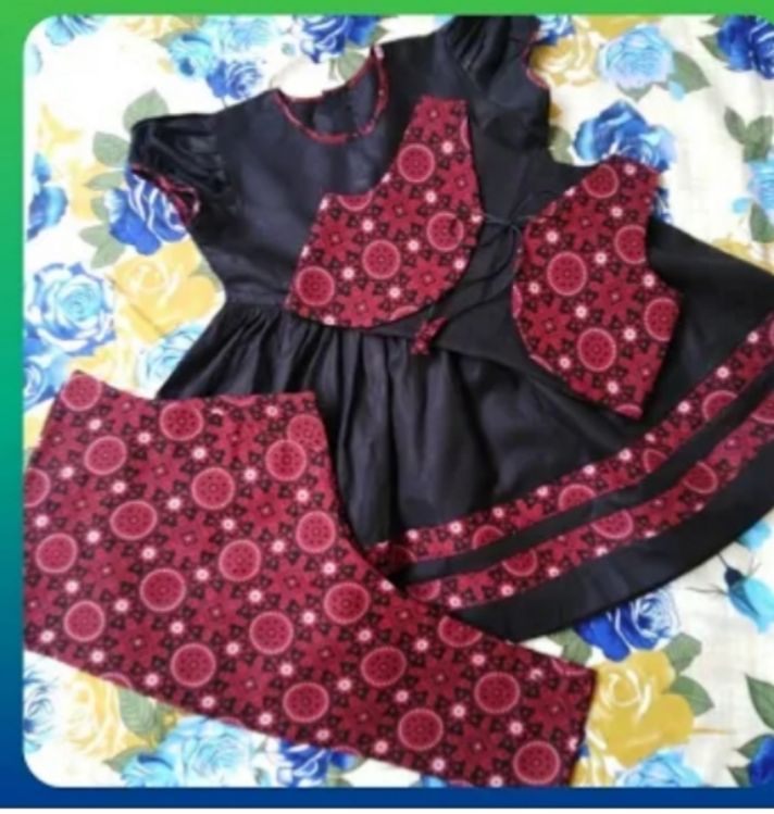 Baby lown frock outlet design