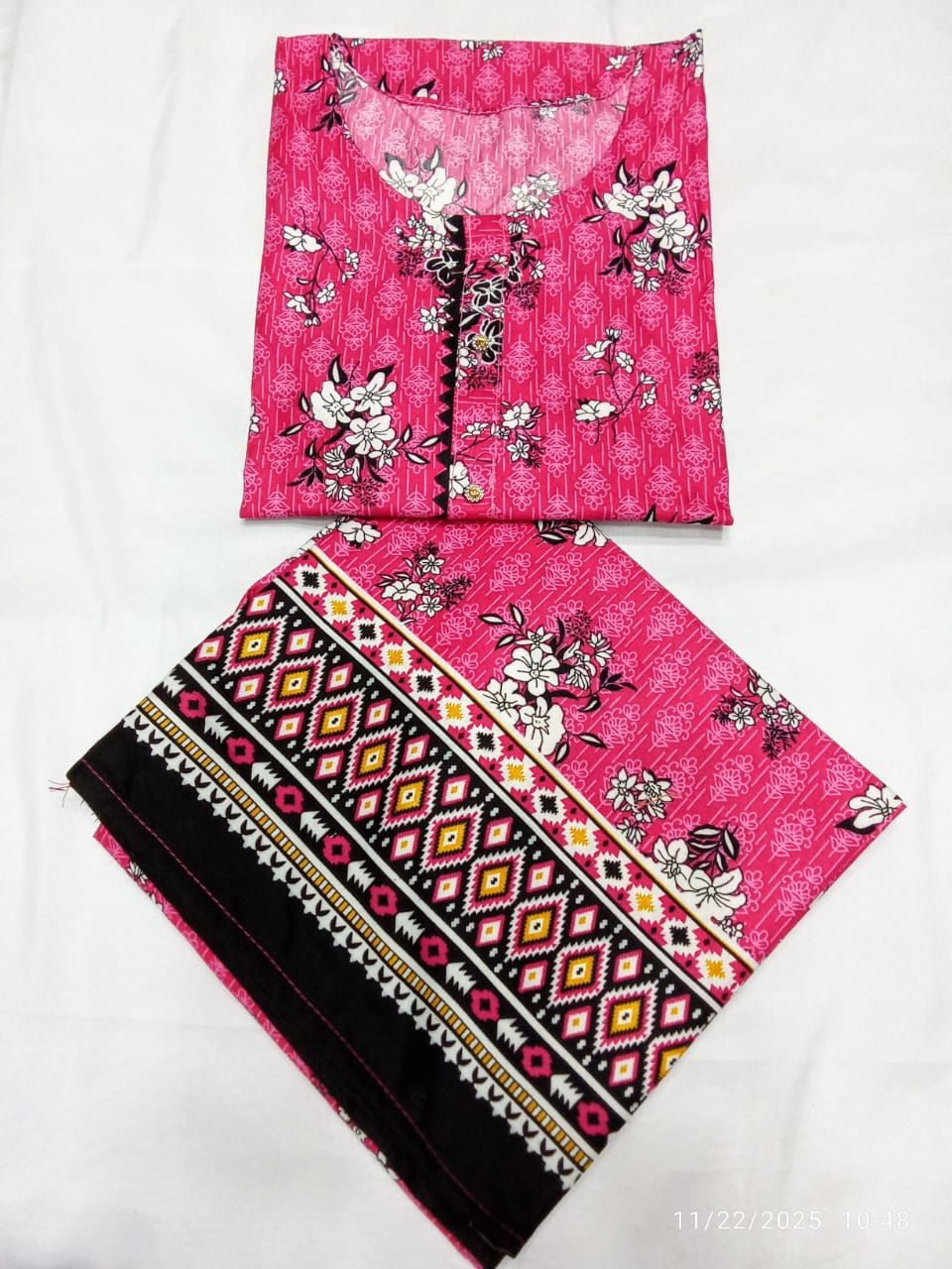 New Trendy Stitched Lawn Cotton 2pc Suit for Women - Summer Collection - Stitched Dresses for Women - Dress for Girls - Dresses for women - Clothes for Women - Women Dresses - Women Clothes - Suit for girls - 2pcs suit for women stitched - 2pc suit