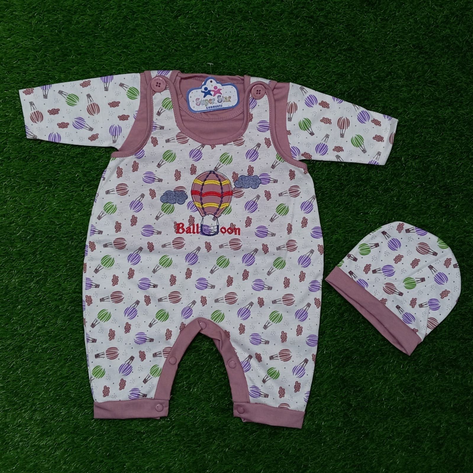 Romper For Baby And Baba - Size 0-4 Months - Soft And Fine Fabric