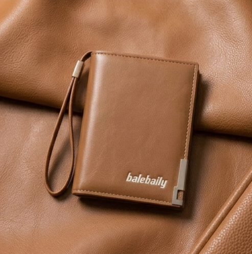 Balebaily Short Wallet For Men & Women /PU Leather Wallet & Card Holder Wallet For Men & Women