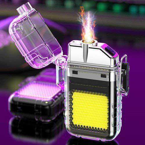 USB Rechargeable LED Camping Light | Portable Outdoor Flashlight | Transparent Design