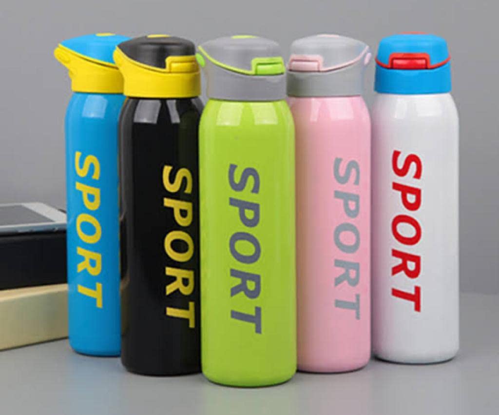 500ml Straw Vacuum Sports Bottle