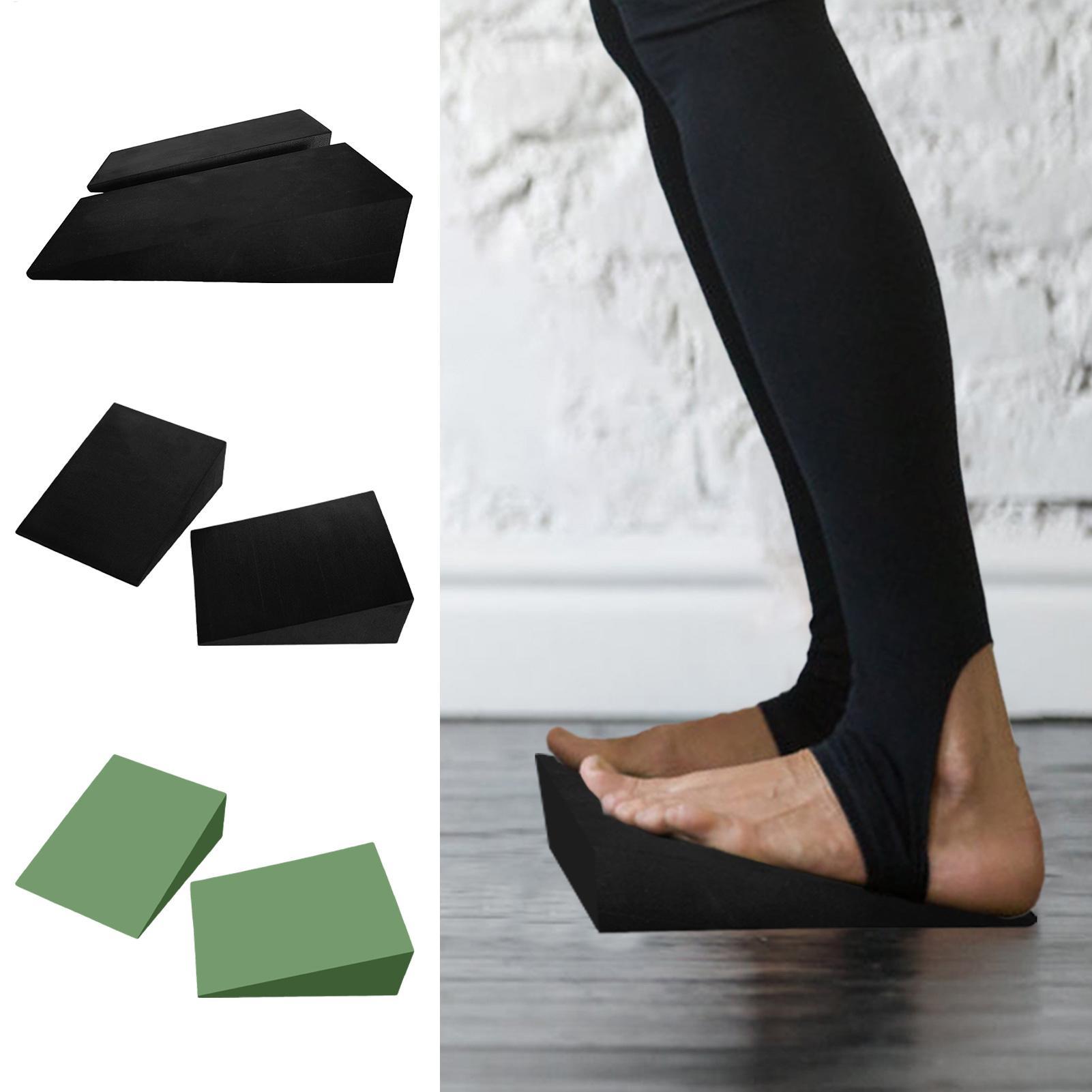 Non-Slip Slant Board, Portable Calf Stretcher & Squat Wedge for Home Gym, Yoga, Ankle Flexibility Training & Rehabilitation