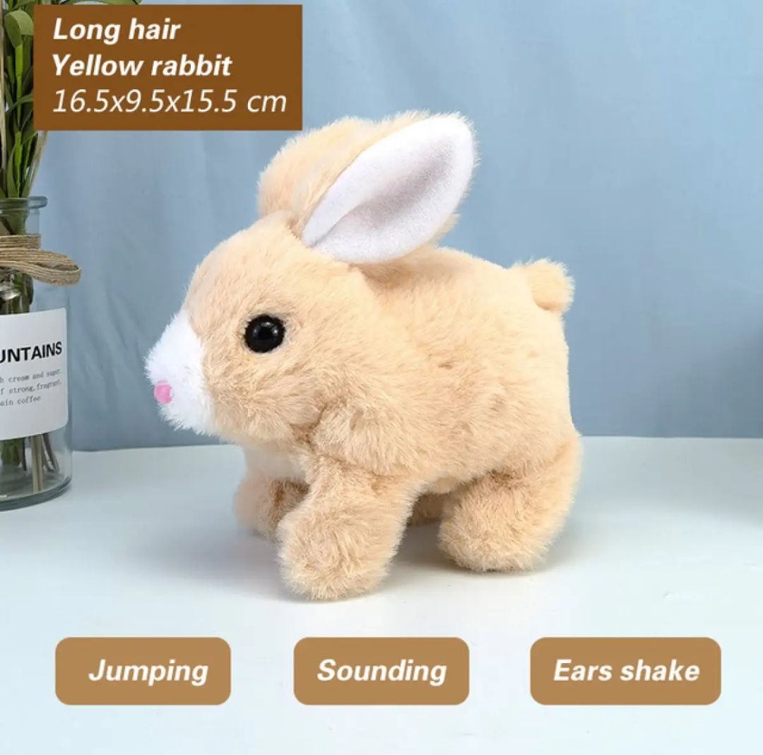 walking Rabbit Toy For kids Robot Rabbit Toy  Best Gift For Kids Battery Operated Rabbit Toy
