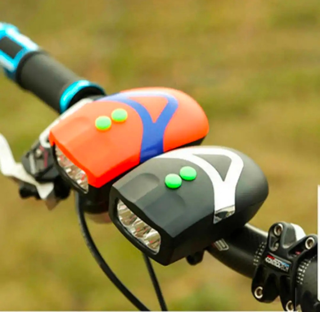 2 in 1 Bicycle Bell Cycling Horns Electronic Bike Bicycle Handlebar Ring Bell Horn Loud Air Alarm Bell Sound Bike Horn Safety