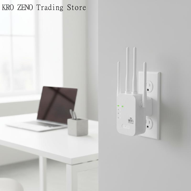 🔝1Pcs 5G/2.4G Signal Router 300Mbps Wireless WiFi Repeater 802.11N Long Range Wireless WiFi Extender Amplifier WIFI Booster✨