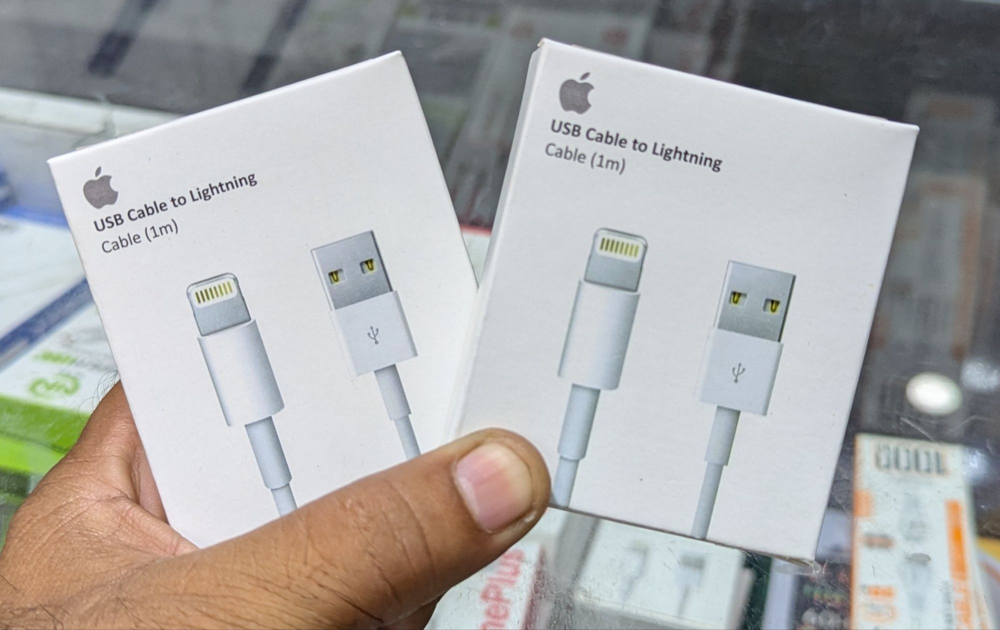 Hms iPhone Fast Charging Cable - USB to Lightning Cable - High Quality Charging Cable - Premium ^ Quality Usb to iphone price in Pakistan