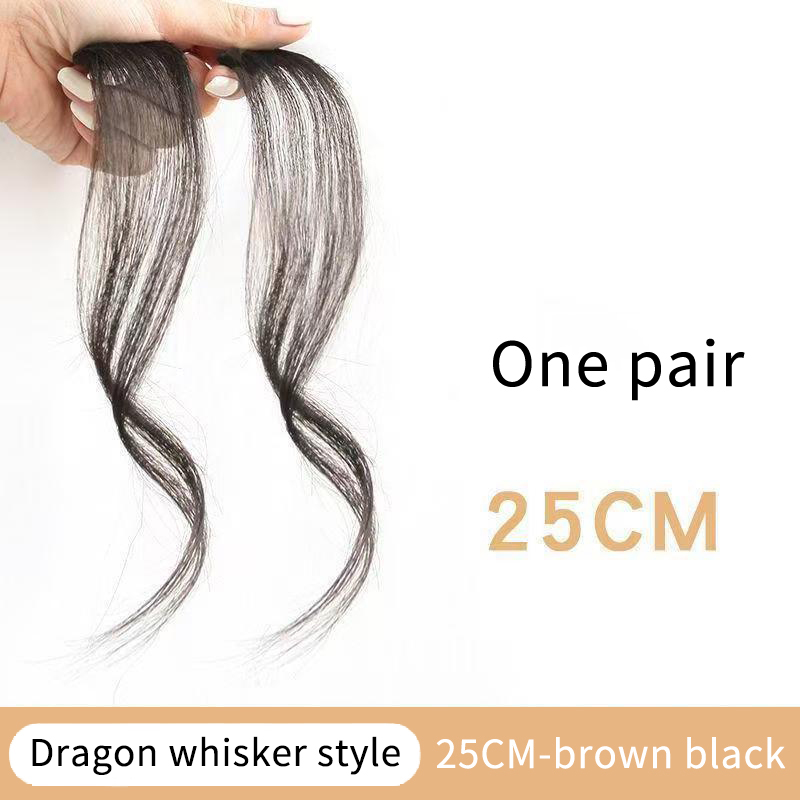 Synthetic 3DAir Bangs Hair Clip-In Bangs Extension Fake Fringe Natural False Bang Topper Hairpiece Invisible Clourse Bang