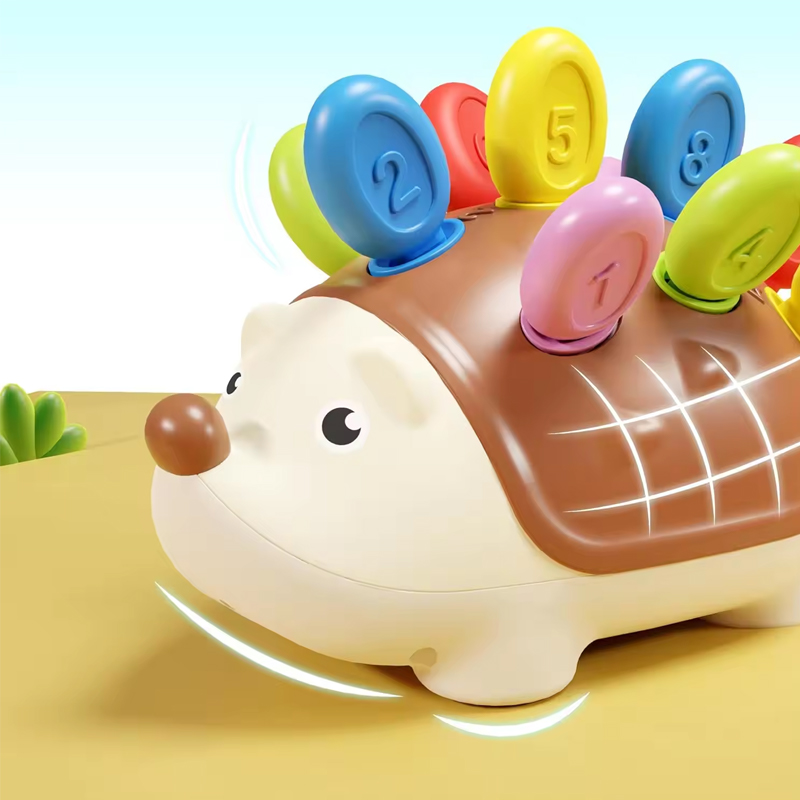 Montessori Educational Toy Fine Motor Toys For Toddlers 1-3 Hedgehog Learning Counting &Amp; Sorting Development Sensory Gifts