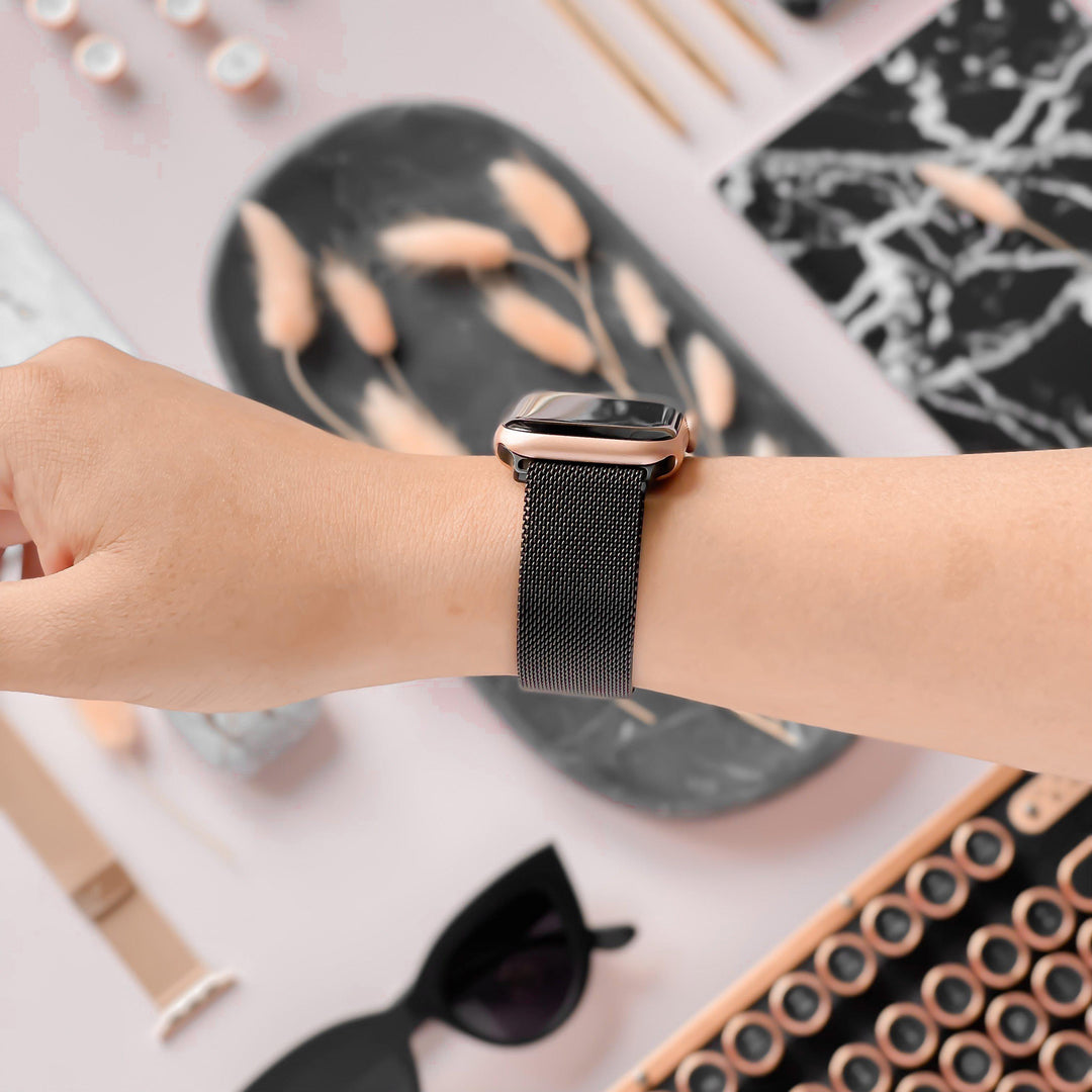 Premium Magnetic Chain Straps For 42mm/44mm/45mm/49mm - Magnetic Chain Straps For Smart Watch