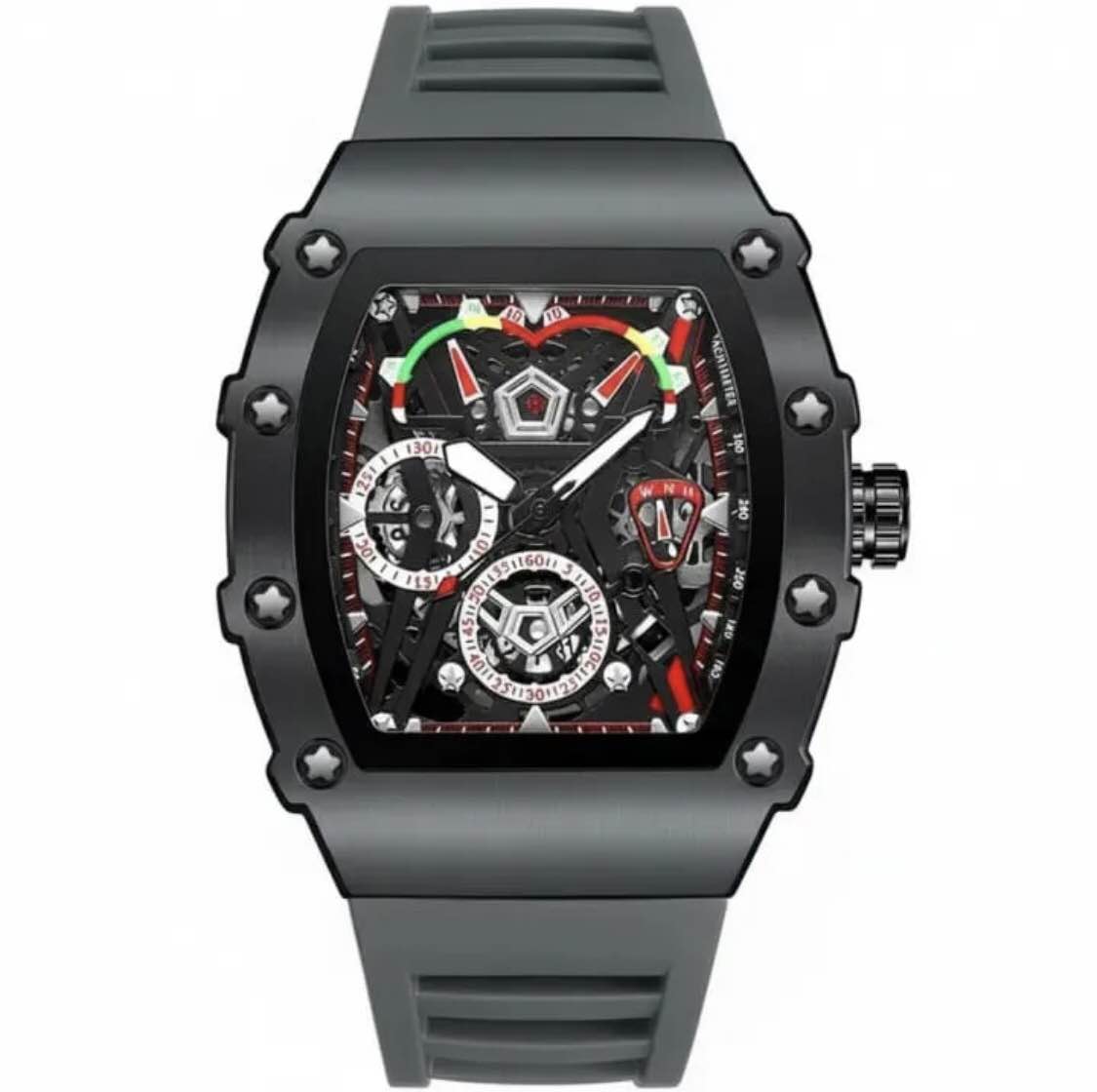 Top Hot Selling  Watch for Man Boys-Sports Watches Rubber Strap for Boys & Men| New Fashion Sports Rubber Strap Wristwatches