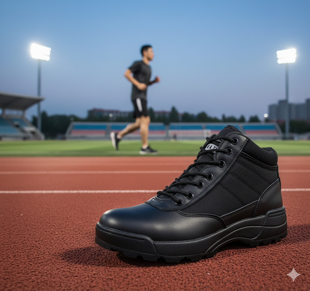 Men's Black Shoes, formal , casual sober , Style , Simple Fashion.unisex Article for Male, Female both, Combat SWAT Low Hight / low ankle Boots