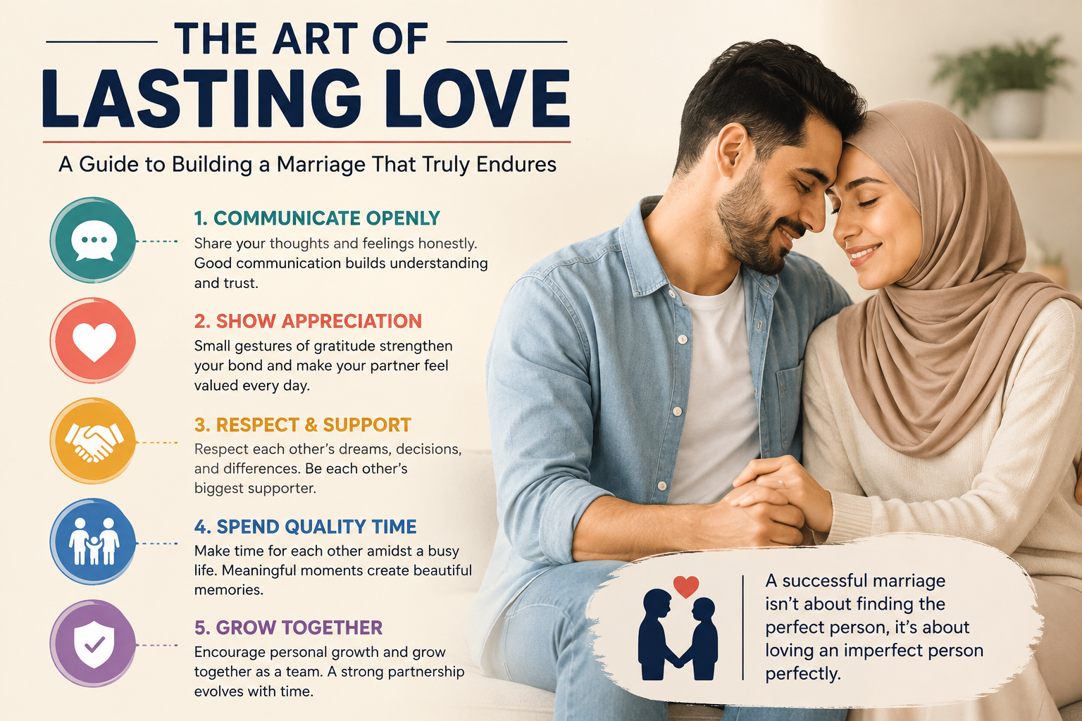 The Art of Lasting Love - A comprehensive guide to building a marriage that truly endures