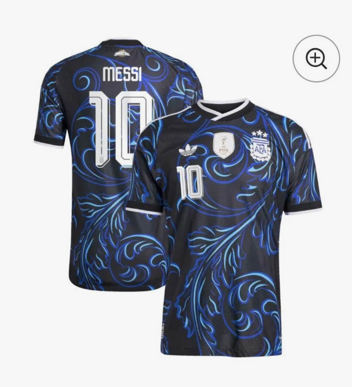 High Quality Messi Argentina football wc away jersey