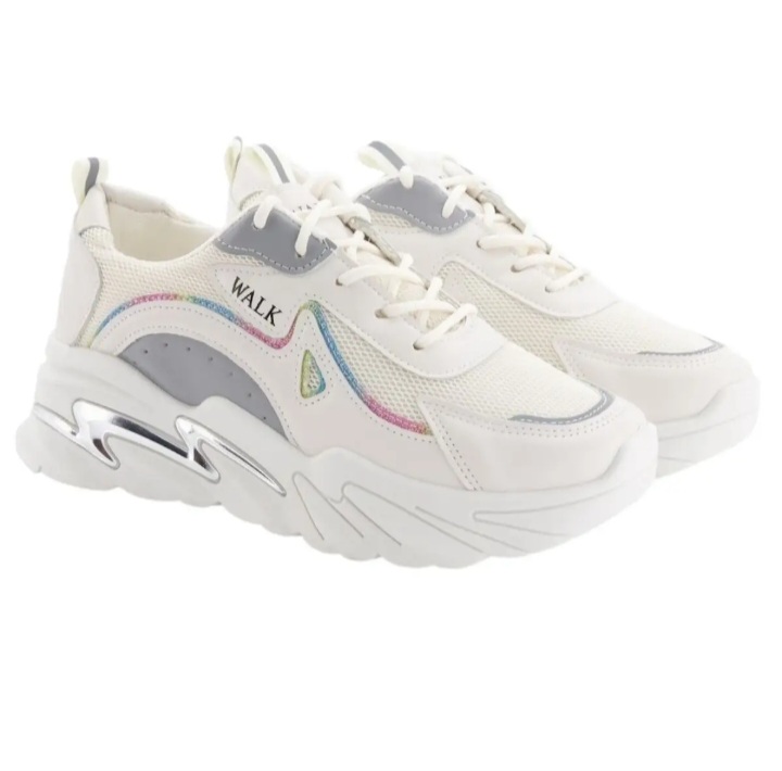 Girls Shoes Thick Sole Sneakers Fashion Chunky Sole Sports Joggers High Heel Casual vulcanize Shoes for Girls