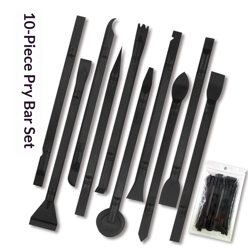 10Pcs/Set 10 In 1 Plastic Spudger Opening Tools Kit Crowbar Disassembly Pry Tool For Phone Tablet Laptop PC Repair
