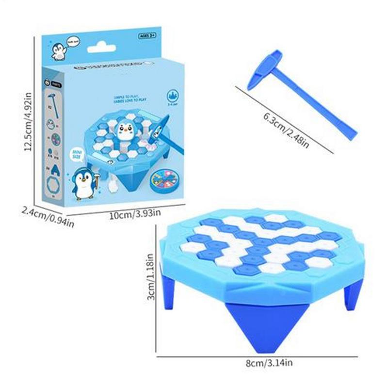 Funny Penguin Trap Interactive Indoor Board Game Ice Breaking Save The Parent-child Table Entertainment Toys Kids Desktop Games