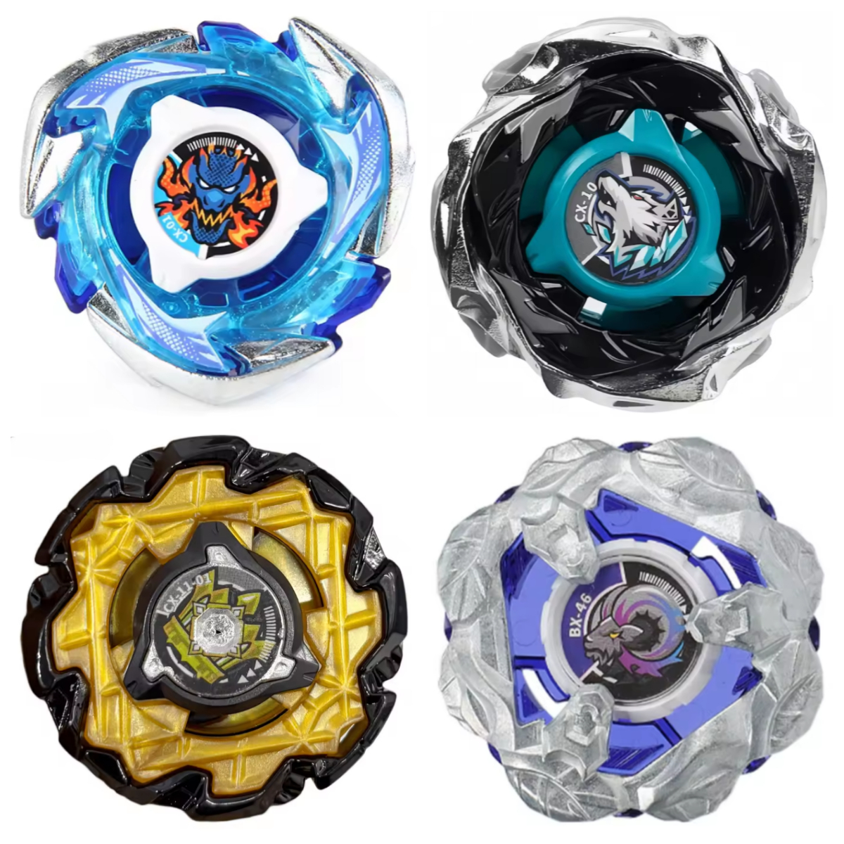 Takara Tomy Metal Gyro Toy  Bx46 CX-10 CX-11 Series Spinning Gyro Arena 