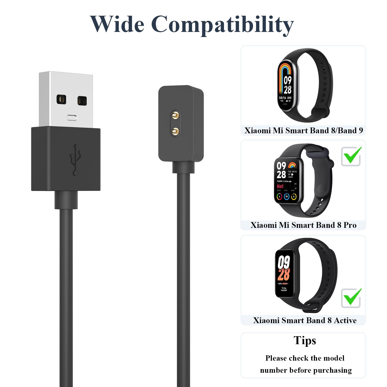 Xaiomi Redmi Watch Cable For Redmi Watch 3 Lite 4/5/8/8 Pro/9/10