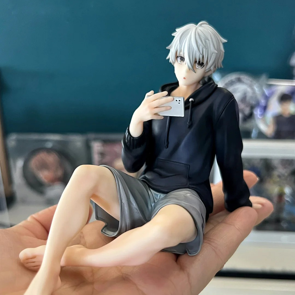 New 9cm Anime Blue Lock Nagi Seishiro Figure PVC Cute Table Doll Decoration Model Toys Kids 