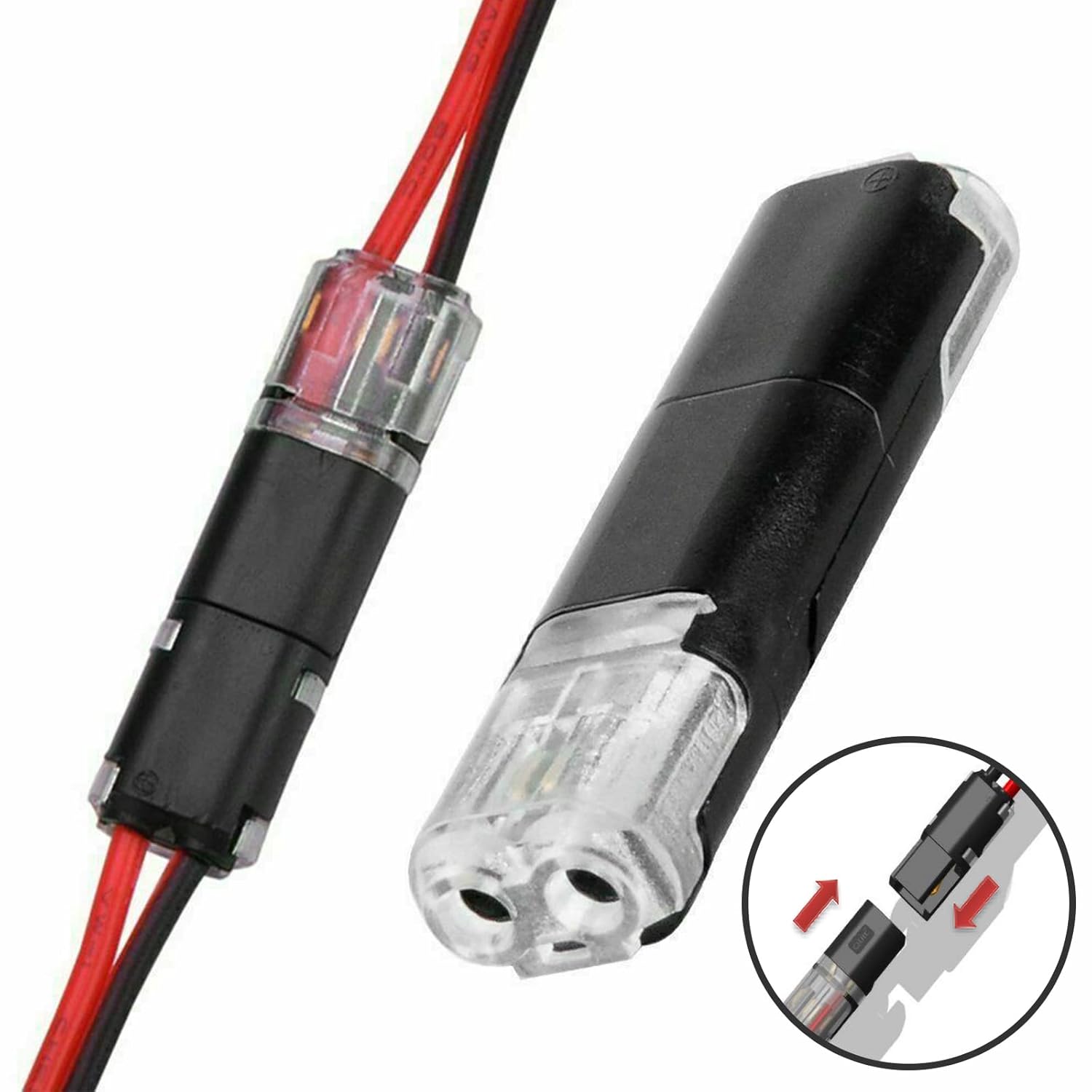 Waterproof Plug Wire Connector 2 Pin Way Cable Plug Car Electric Wire Snap Connectors Strip Terminal Connection Wholesale