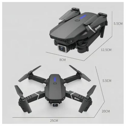 DRONE CAMERA E88 PRO MODEL QUADCOPTER AND WIFI CAMERA APP CONTROLLER CHEAP PRICE