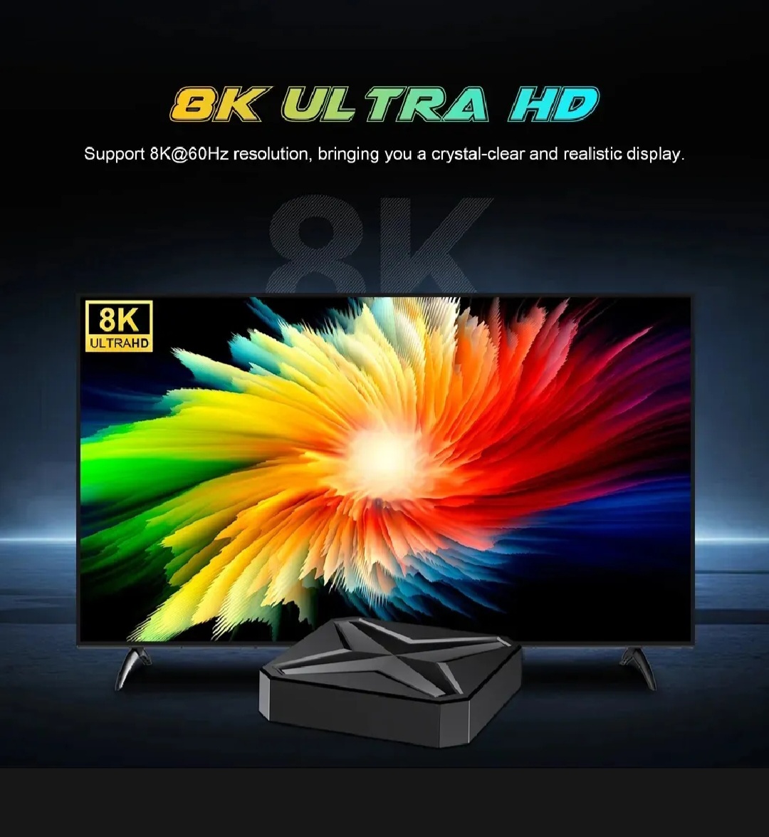 【Highly Recommended】MASTER+ Android TV BOX | Original 2GB RAM & 8GB ROM (Showing 8/128GB)| Android 17.1 | Bluetooth | voice Remote | Including Free Live TV Channels, Movies, & Webseries apps