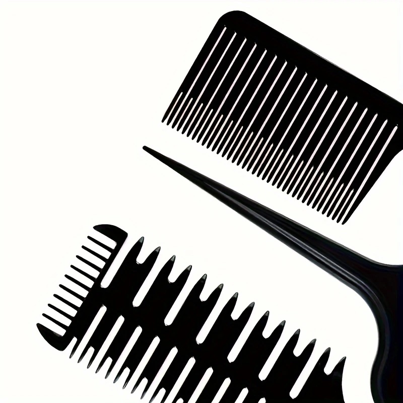 10PCs Highlight Comb Weaving Professional Hair Salon Coloring Comb Set Vibrant Color Hair Combs - Easy to Style,Hairdressing Combs Set For Women And Men with Comfortable Handle, Hair Brush, Hairdressing Comb