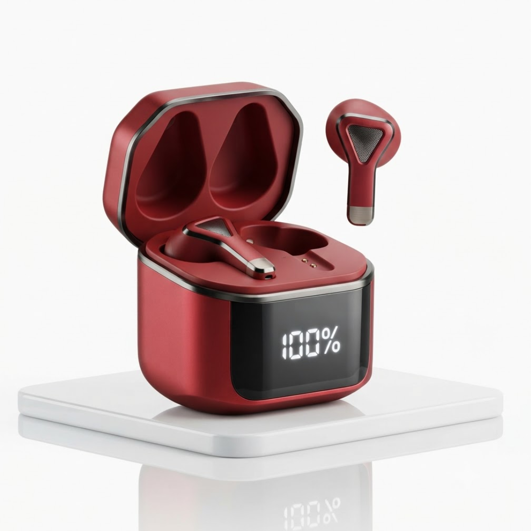 Wireless Earbuds | Bluetooth Earbuds | TWS Earbuds | LED Display Earbuds | Bluetooth Headphones | Wireless Bluetooth Earphones | Noise Cancelling Earbuds