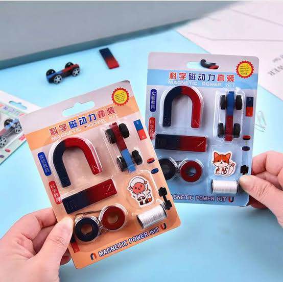 Kids Magnet Toy, Physics Science Experiment Education Toys Kit for Gift, Intellectual Magnet Toy, Learning Kit Physics Science Magnet Toys