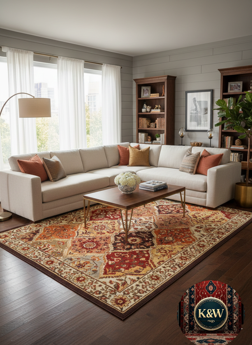 Carpet Center Piece, Floor Mat, Carpet Rugs, Beautiful Rug Aprprox 5ft x 8ft