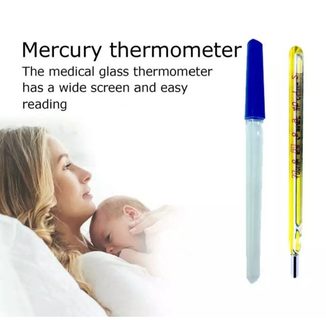 THERMOMETER Round Clinical And Home Use