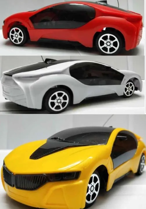 Remote Controlled 27MHz Fast Modern Forward Backward Stop 3D Light 2 Channel Remote Control Racing Car Toy For Kids 1:20 Scale - Birthday gift - racing car