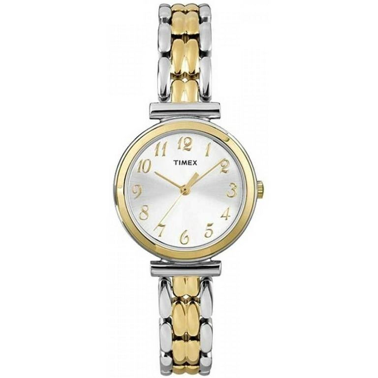 Timex T2P201 Ladies Two Tone Multi Link Bracelet 28mm Dress Watch - Main Image