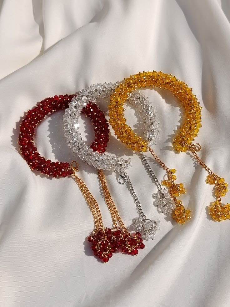 Gajra bracelet beaded Gajra bracelet trendy beaded bracelet