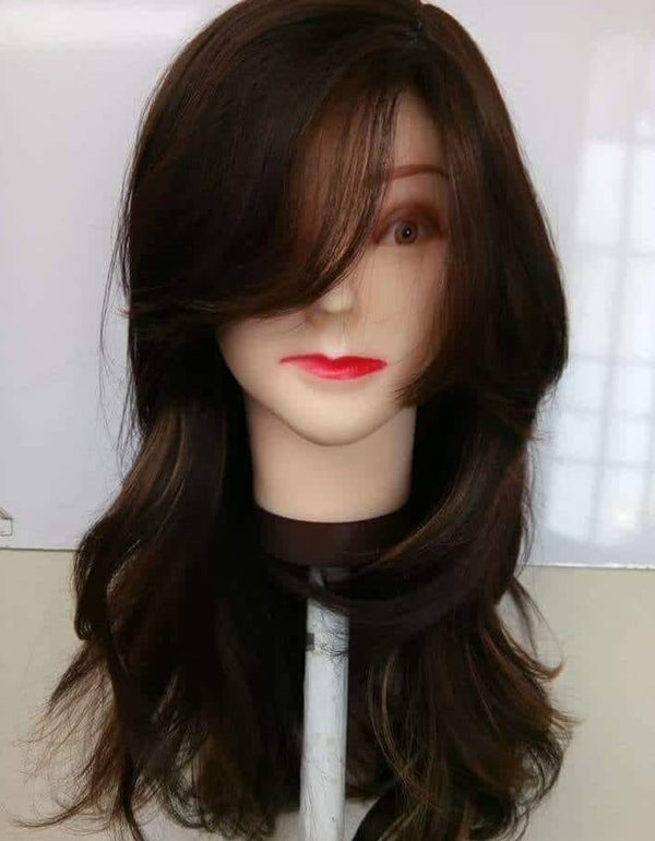 Full head wig Brown