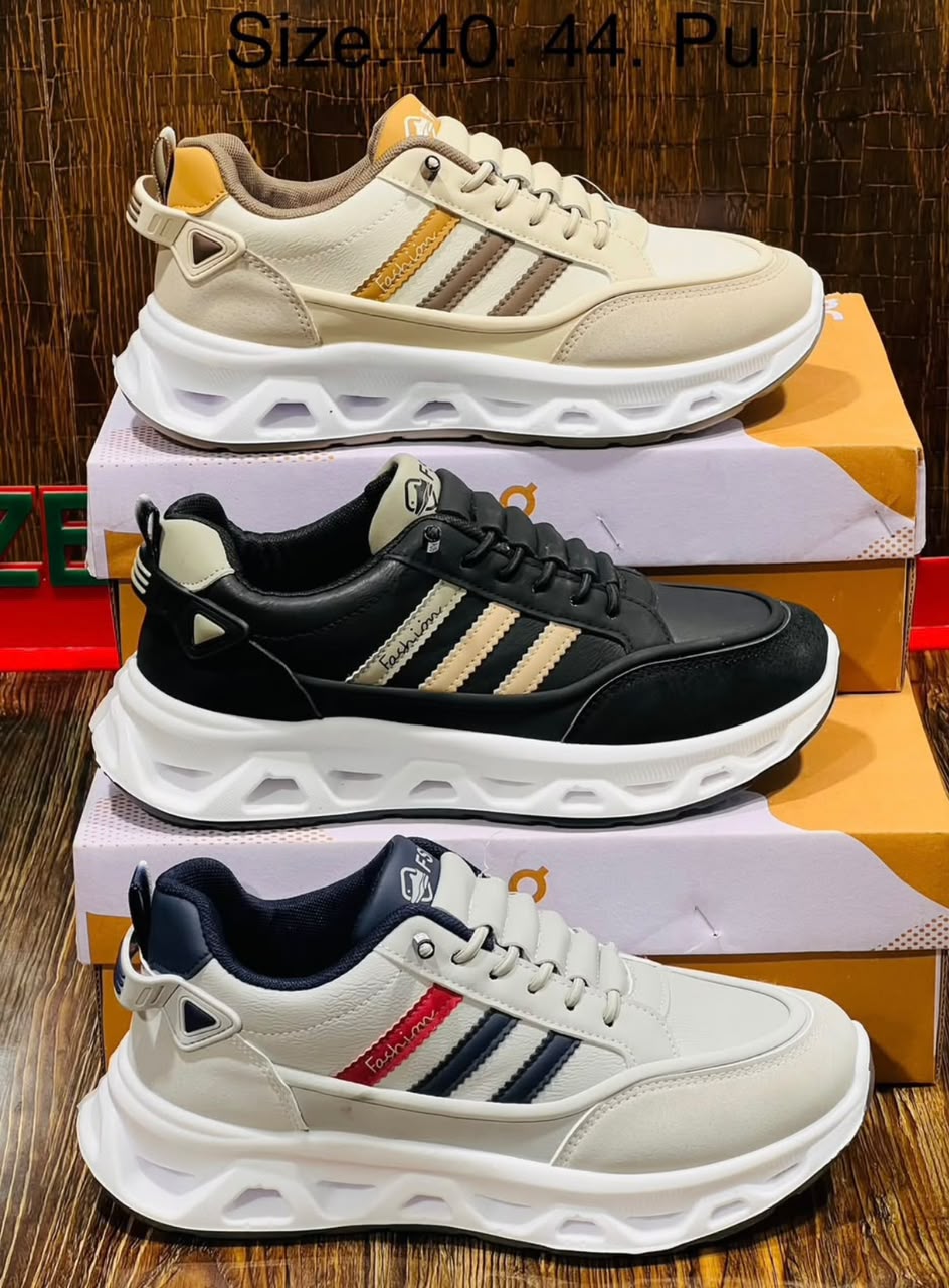 Trendy Chunky Sole Casual Sneakers / Fashion Sport Shoes