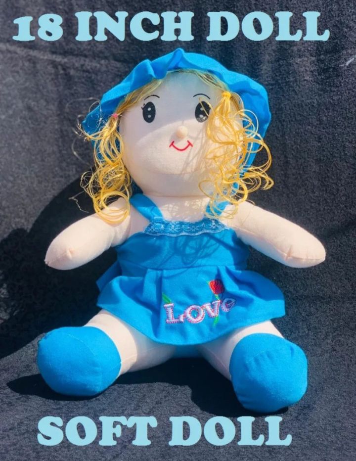 18 inches big stuffed doll toy for kids