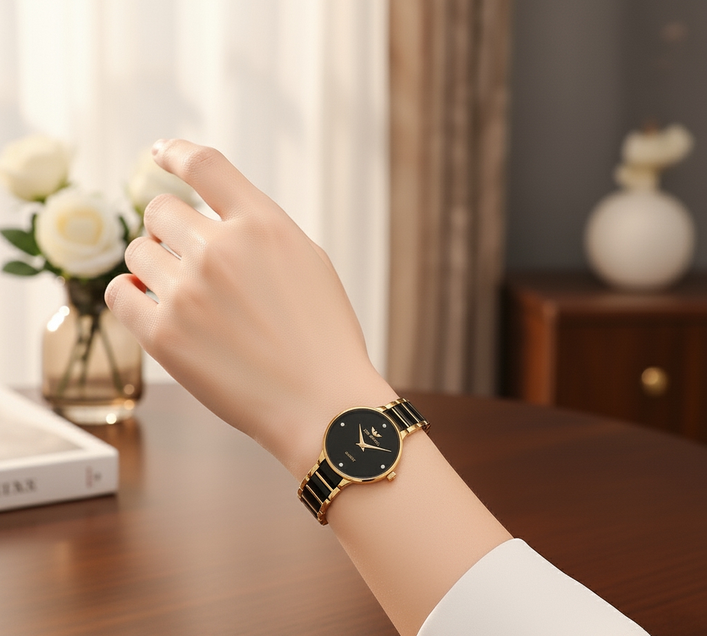 Classic Watches for Girls Women’s Luxury Wrist Watches Quartz Water Resistant Ladies Watches