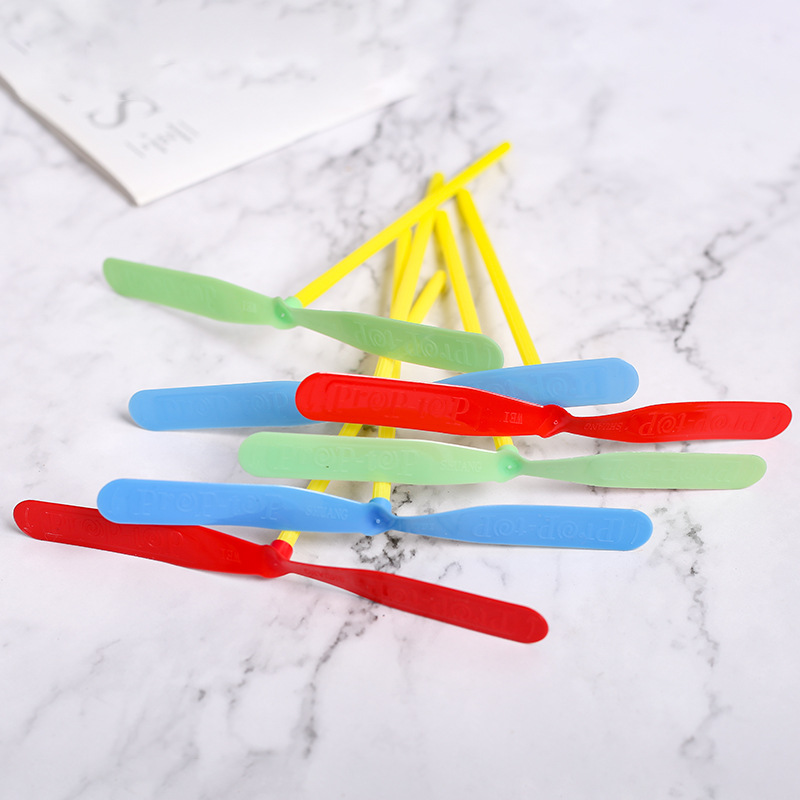 10/20pcs Novelty Plastic Bamboo Dragonfly Propeller Outdoor Classic Toy Kid  Rotating Flying Arrow Multicolor Random Color